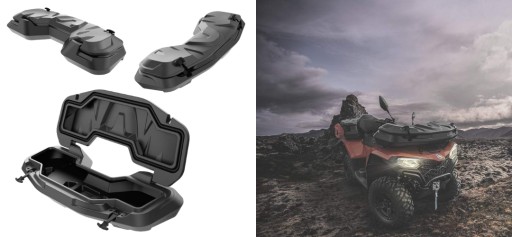 Передний кожух для квадроцикла GKA Cfmoto 520 со стальной рамой