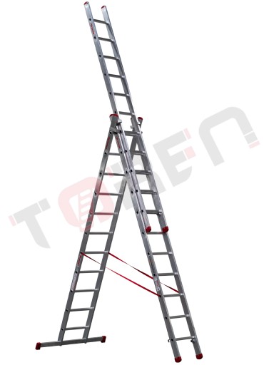 Лестница алюминиевая Faraone AK 336.3 3x11 7,59 м