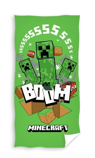 Полотенце банное 70х140 MINECRAFT