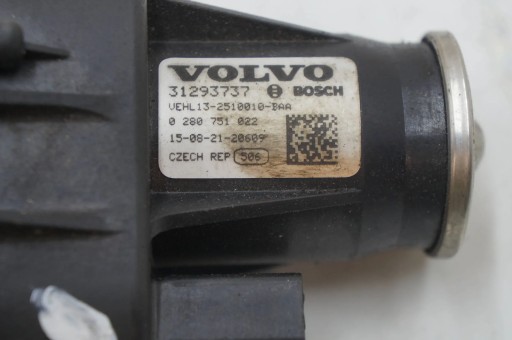 РЕГУЛИРОВКА ВИХРЕВОЙ ЗАСЛОНКИ Volvo V60 S60 31293737