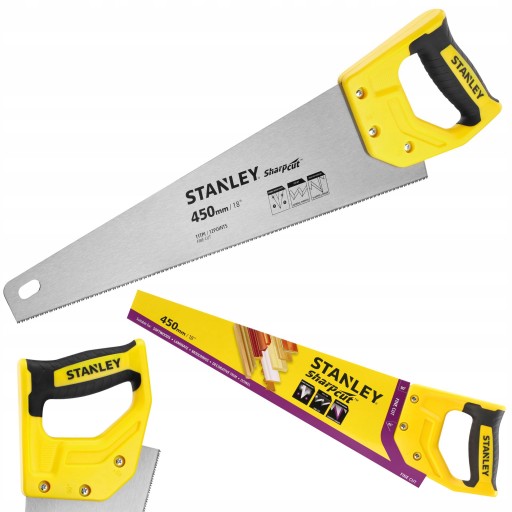STANLEY 20-370 РУЧНАЯ ПИЛА ДЕРЕВОРАБОТКА 45см