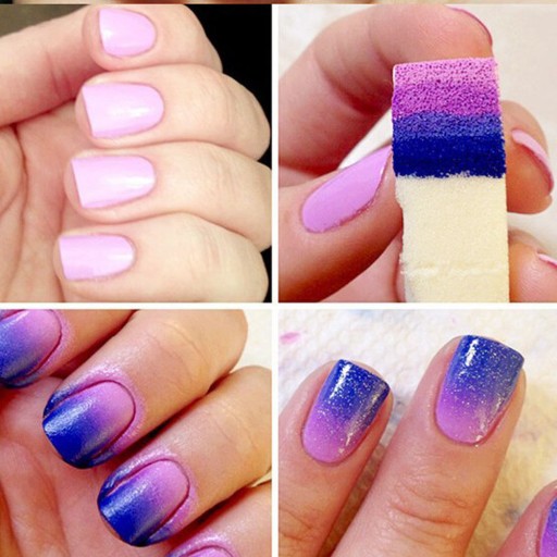 OMBRE SPONGE бэби-бумер ГИБРИДНЫЙ МАКИЯЖ, латексные спонжи, спонжи, 10 шт.