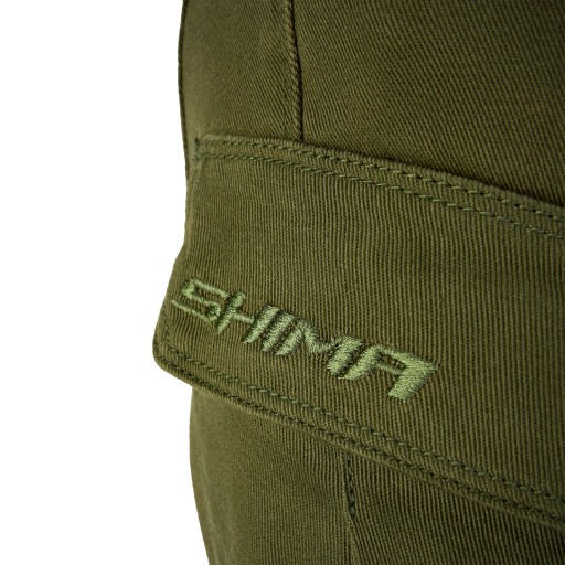 Женские мотоциклетные брюки SHIMA GIRO 3.0 LADY KHAKI зеленого цвета — БЕСПЛАТНЫЕ ПОДАРКИ