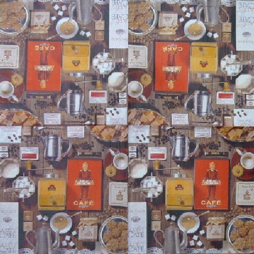 serwetka, serwetki 33x33 cm IHR - 34101 kawa