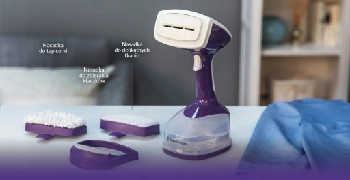 Russell Hobbs Steam Genie 25600-56 1650W отпариватель для одежды с 3 насадками
