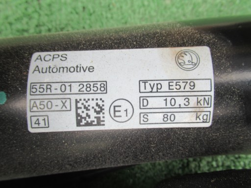 SKODA OCTAVIA 4 IV 5E3 ELECTRIC TOWN 5E3803881A