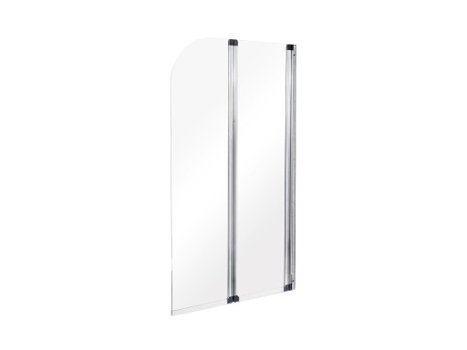 Шторка для ванны Ambition 2 Besco 80,5 x 140 хромированный профиль