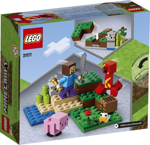 LEGO MINECRAFT 21177 Засада крипера