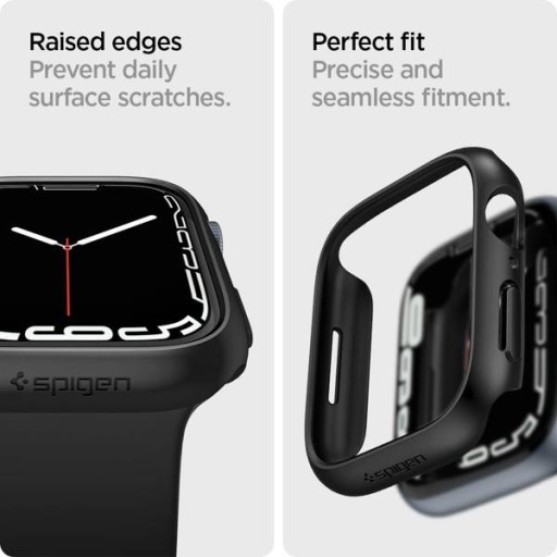 Чехол Spigen Thin Fit для Apple Watch 7/8 45 мм, чехол