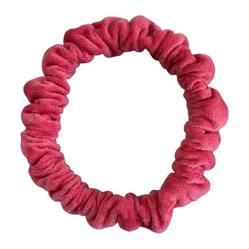 Повязка на голову Scrunchies с щипцами для завивки волос розового и красного цветов