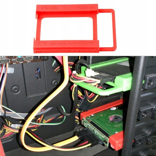 2 . Отсек для SSD/диска от 2,5 до 3,5 дюйма