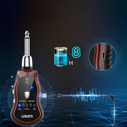 Усилитель для наушников LEKATO для гитарных эффектов Bluetooth ИК-тюнер