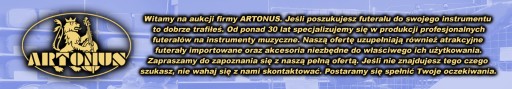 ArtMG Futerał skrzypcowy, na skrzypce VENTO BK-W