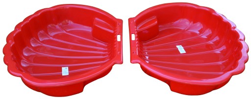 Песочница для бассейна SHELL 2в1, закрытая, 2 части