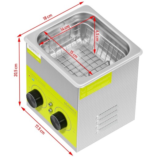 УЛЬТРАЗВУКОВОЙ ОЧИСТИТЕЛЬ 60 Вт, LED, 1,3 Л.