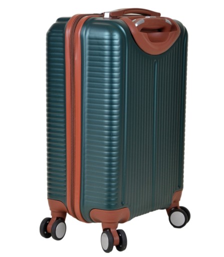 Walizka mała kabinowa ABS SUNBAG - MODEL LUNA GREEN 30 litrów