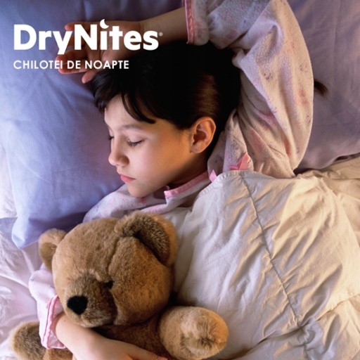 HUGGIES DryNites Girl 4-7 лет (17-30кг) 4x 10 шт.