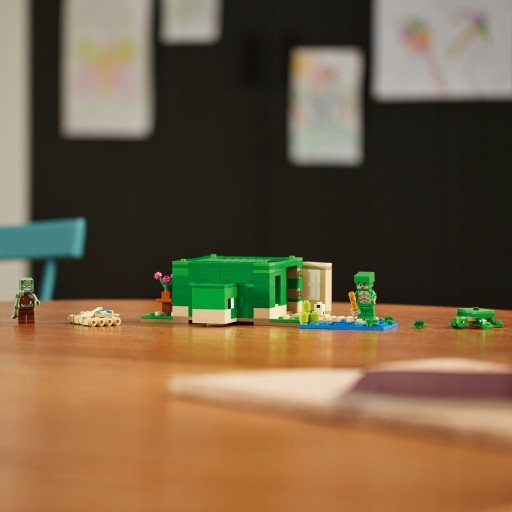 LEGO Minecraft Пляжный домик «Черепаха» 21254