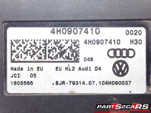 КОМПЛЕКТ МОДУЛЯ HOMELINK AUDI A8 S8 D4 4H 4H0947135D