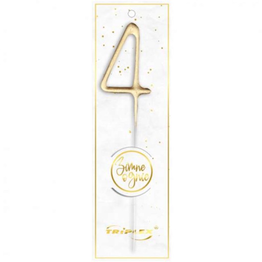 COLD FIRERS Birthday CYFRA 4 большой 17 см
