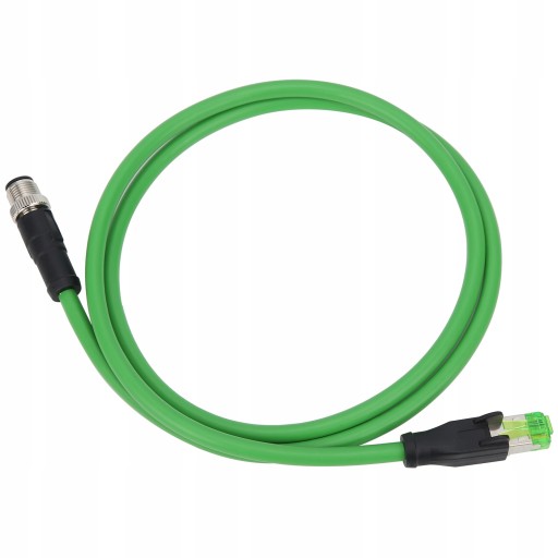 Соединительный кабель M12–RJ45, 4-контактный сетевой кабель