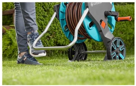 Комплект Тележка для шланга + шланг 20м Gardena CleverRoll M Морозостойкие аксессуары