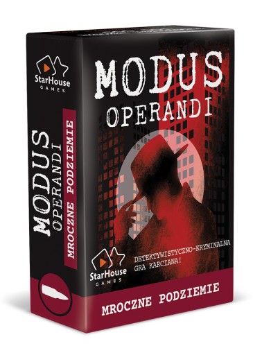 Detective MODUS OPERANDI Dark Underground ДЕТЕКТИВНАЯ ВЕЧЕРИНКА ИГРА
