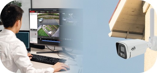 Беспроводная уличная DVS IP WiFi камера 5Mpx