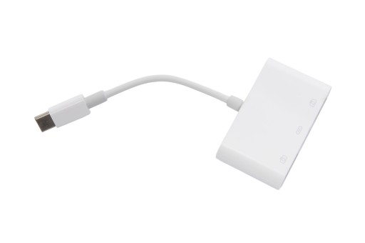 Кабель-переходник USB-C на 2x USB + USB-C для смартфона, ноутбука