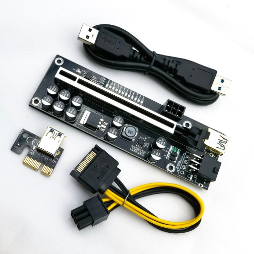 Riser 011 PRO - iMinning 10 конденсаторов