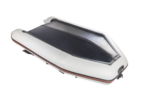 PONTON KORMORAN 330D KIL Aluminiowa pełna podłoga szary
