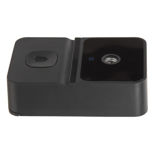 Inteligentny dzwonek do drzwi czarny 1080P WiFi