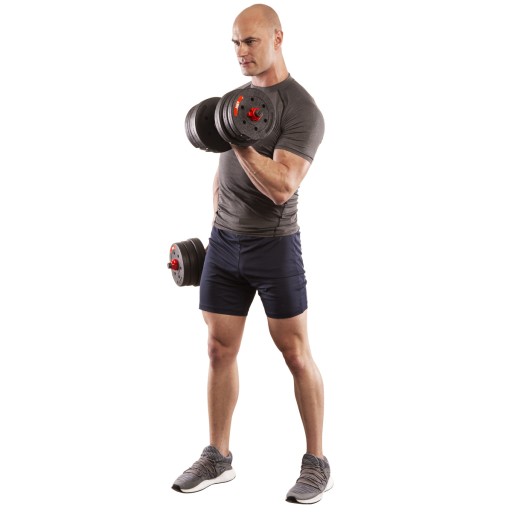 ZESTAW SZTANGA HANTLE 2X10KG LUB 1X 20KG HMS SGP20