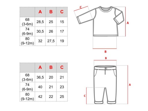KOMPLET NIEMOWLĘCY BAWEŁNIANY DRES spodnie bluza ANIMALS 74