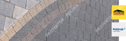 Бетонная брусчатка POLBRUK Тротуар TRENTO