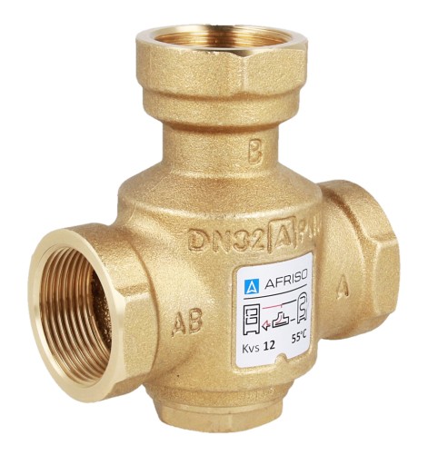 ТЕМПЕРАТУРНЫЙ КЛАПАН КОТЛА AFRISO ATV 555 DN32 55°C