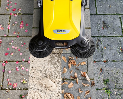 Подметальная машина Karcher S4 Twin, широкая, 68 см, две боковые щетки