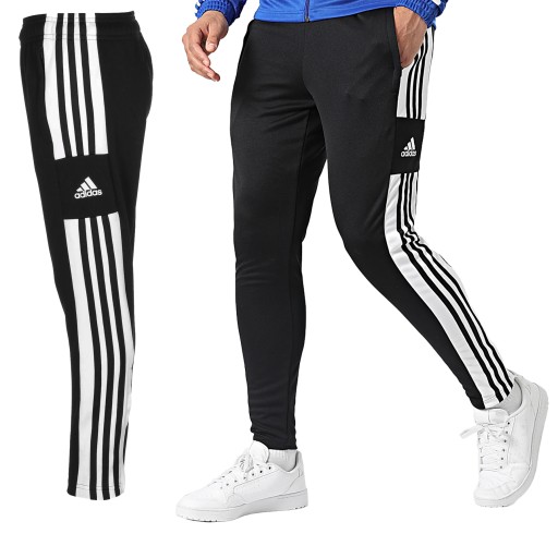 СПОРТИВНЫЕ БРЮКИ МУЖСКИЕ ADIDAS SQUADRA 21 TRAINING SPORTS, КЛОНИЗИРОВАННЫЕ, размер L