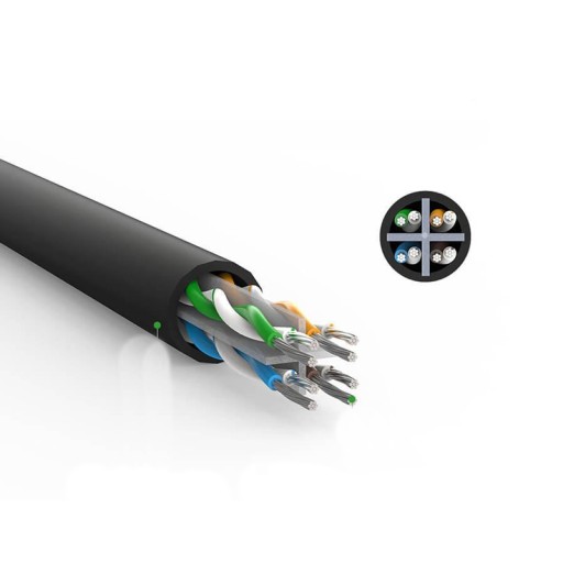Długi KABEL SIECIOWY UTP LAN Ethernet internet RJ45 Kat. 6 10m 1Gb/s cat.6