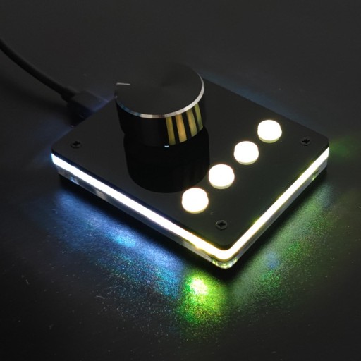 Klawiatura z kontrolerem głośności USB, Simple White