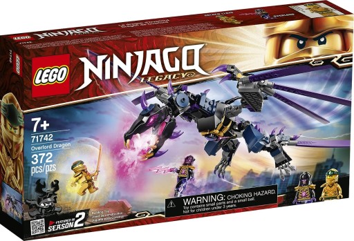 LEGO NINJAGO ОВЕРЛОРД ДРАКОН ВОИНЫ ДРАКОНА 7+
