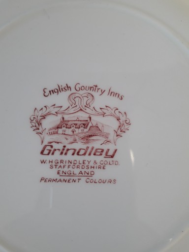 Talerz płytki GRINDLEY Anglia
