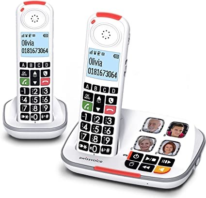 Swissvoice Xtra 2355 Duo Беспроводной телефон с дополнительной трубкой SENIOR