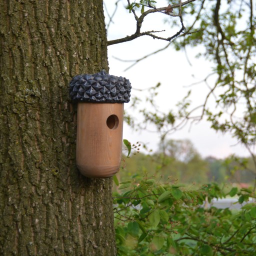 Кормушка BIRD HOUSE стильное украшение желудь