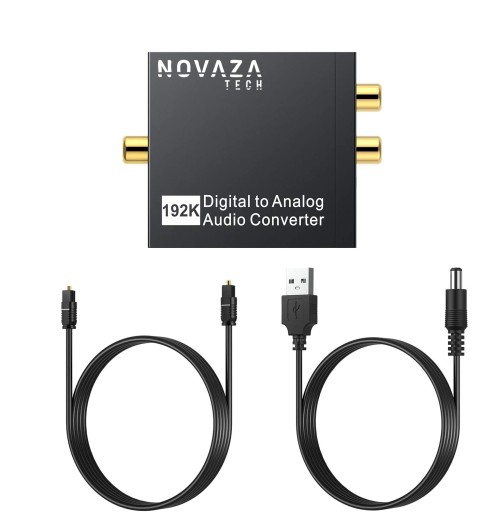 Оптический преобразователь TOSLINK COAXIAL/2x CINCH RCA Streaming PCM