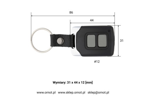 Замена пульта MINI для KINGGATES от ORNOT