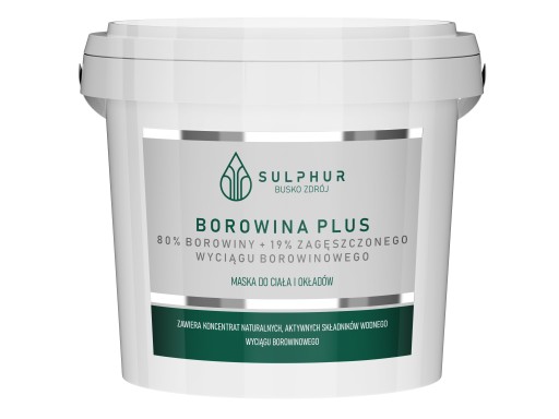 Маска для тела и компрессы Mud PLUS 1000 г.