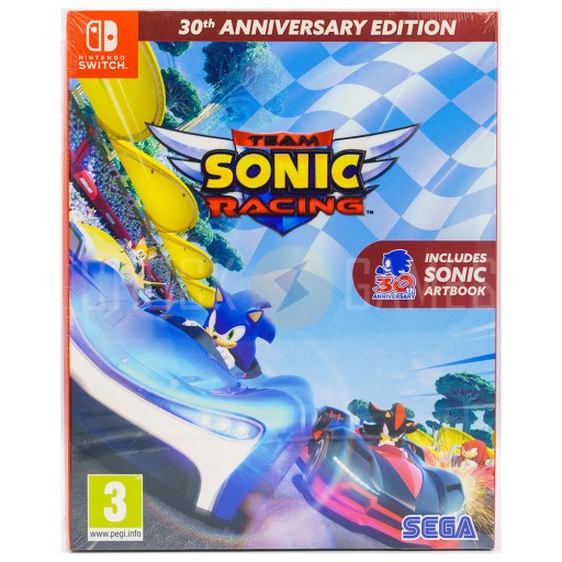 TEAM SONIC RACING PL 30-ЛЕТИЕ, ИЗД + АРТБУК