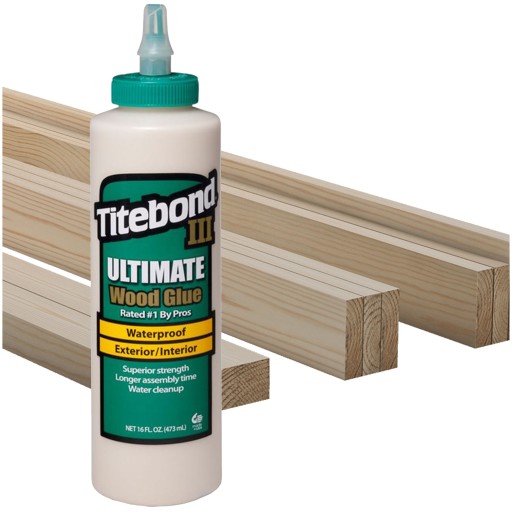 Клей для дерева Titebond III Ultimate Wood 473 мл водостойкий D4 для наружных работ
