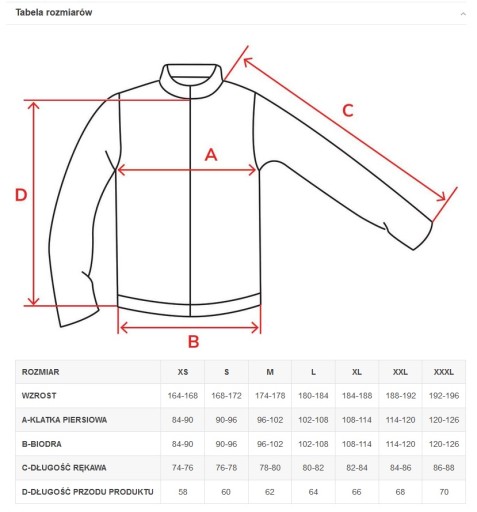 Штормовая куртка PROS SPORTS, размер XXXL-60